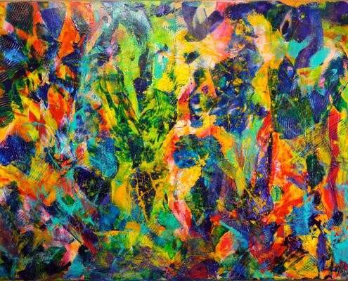 Abstract Transition 1 by Nestor Toro